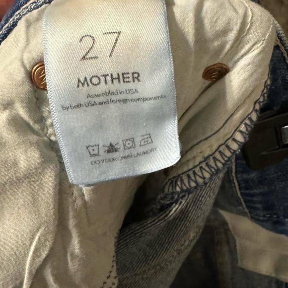 Mother - The Trickster Ankle- Straight Leg Jeans- size 27 - Picture 7 of 9